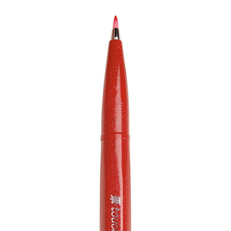 Ручка кисточка Brush Sign Pen Цвет красный SES15C-B