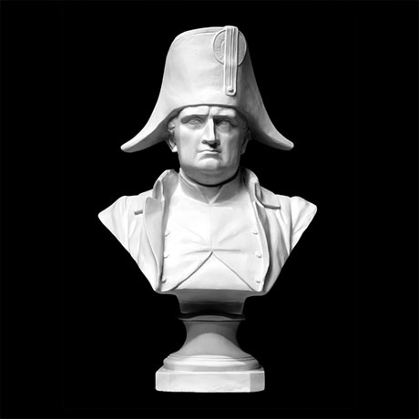 Гипсовая фигура бюст Наполеона