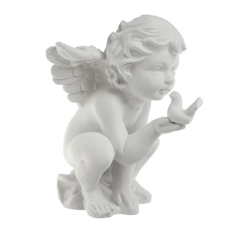 Скульптура ангела на шаре. Арт. 41111