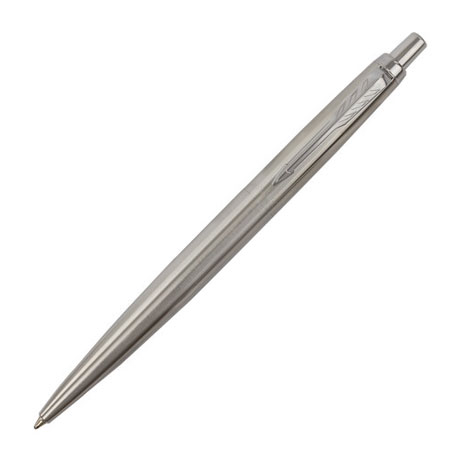 Ручка шариковая Parker, Jotter XL, серебристый корпус, синий цвет чернил, 1 мм