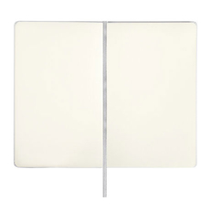 Скетчбук BRAUBERG ART CLASSIC, белый, 80 л. цвета слоновой кости, 130*210 мм, 140 гм2, кожзам, резинка