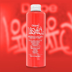 Заправка Dope Liquid paint, 200 мл, красная