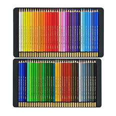 Набор цветных акварельных, профессиональных карандашей Koh-i-noor Mondeluz 72 цвета, в металлической коробке 3727