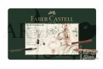 Набор для набросков Faber-Castell PITT MONOCHROME 33 предметов, в металлическом пенале FC112977