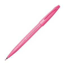 Ручка кисточка Brush Sign Pen Цвет розовый SES15C-P