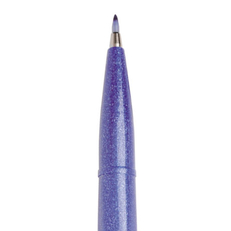 Ручка кисточка Brush Sign Pen Цвет синий SES15C-C