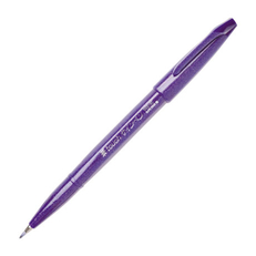 Ручка кисточка Brush Sign Pen Цвет фиолетовый SES15C-V