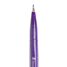 Ручка кисточка Brush Sign Pen Цвет фиолетовый SES15C-V