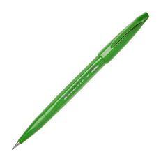 Ручка кисточка Brush Sign Pen Цвет зеленый SES15C-D