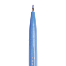 Ручка кисточка Brush Sign Pen Цвет голубой SES15C-S