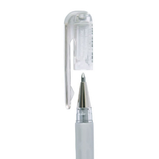 Ручка гелевая Hybrid Roller, серебристый стержень, 0,4-0,8 мм