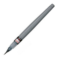 Маркер кисть Pentel Brush Pen XFP5F черная тонкая