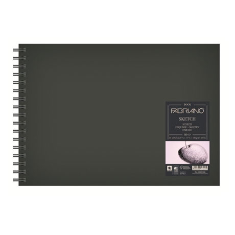 Скетчбук для зарисовок Fabriano Sketch 21*29,7 см, 80л, 110 г, горизонтальный