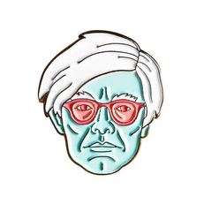 Значок с изображением Энди Уорхол (Andy Warhol)