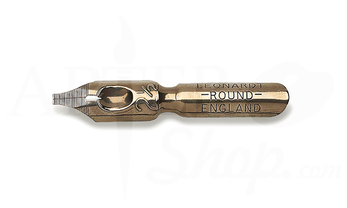 Перо ширококонечное Leonardt Round Hand DP233 №2.5 1.65 мм бронзовое