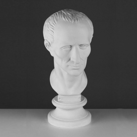 Фигура из гипса Голова Цезаря