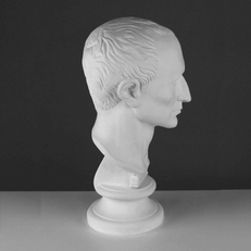 Фигура из гипса Голова Цезаря