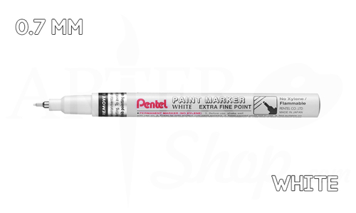 Маркер краска PAINT Marker Extra Fine белый 0.7 мм