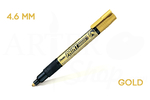 Маркер перманентный Pentel Paint MMP20 4,6 мм овальный золото