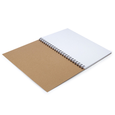 Скетчбук, белая бумага 150 г/м2, 210х297 мм, 30 л., гребень, BRAUBERG ART 