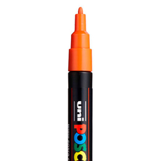 Маркер POSCA PC-3M, оранжевый, 0.9 - 1.3 мм, пуля