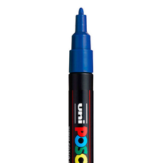 Маркер POSCA PC-3M, синий, 0.9 - 1.3 мм, пуля