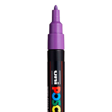 Маркер POSCA PC-3M, фиолетовый, 0.9 - 1.3 мм, пуля