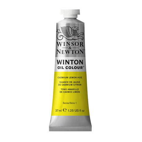 Краска масляная художественная W&N "Winton", 37мл, туба, лимонный кадмий