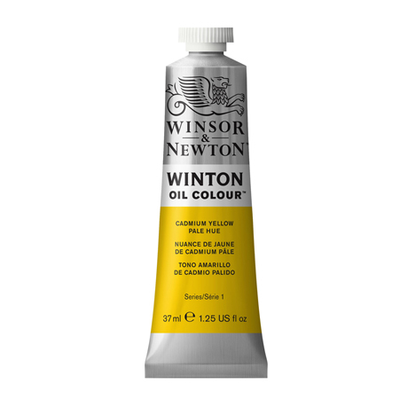 Краска масляная художественная W&N "Winton", 37мл, туба, бледно-желтый кадмий