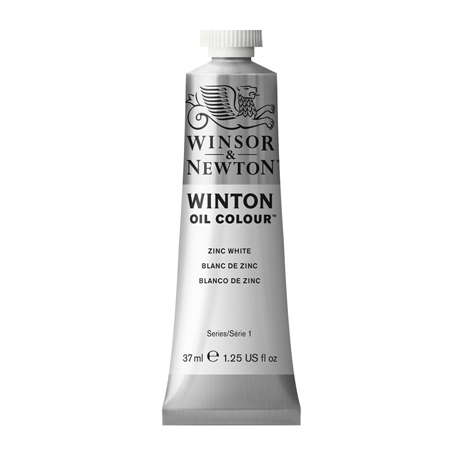 Краска масляная художественная W&N "Winton", 37мл, туба, белила цинковые