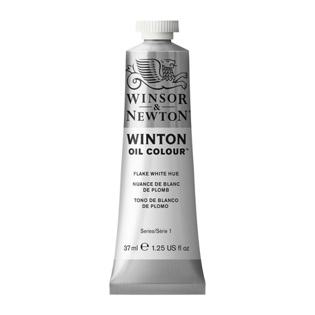 Краска масляная художественная W&N "Winton", 37мл, туба, белила свинцовые