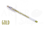 Ручка гелевая Crown Цвет Золото (0.7 мм) HJR-500GSM