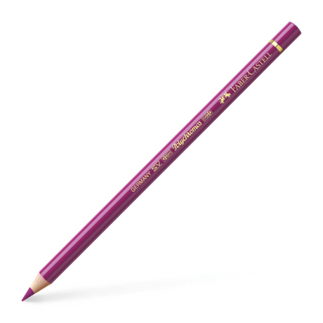 Карандаш Faber-Castell "Polychromos", цвет 125 пурпурно-розовый средний