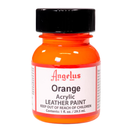 Краска по коже и ткани Angelus Leather 29,5 мл цвет 024 Orange