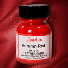 Краска по коже и ткани Angelus Leather 29,5 мл цвет 184 Autumn red
