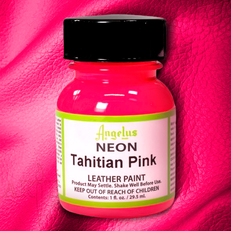 Краска по коже и ткани Angelus Leather 29,5 мл цвет 121 Tahitian Pink