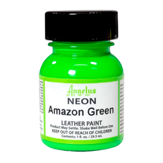 Краска по коже и ткани Angelus Leather 29,5 мл цвет 125 Amazon Green