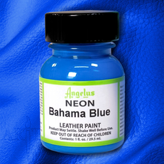 Краска по коже и ткани Angelus Leather 29,5 мл цвет 131 Bahama Blue