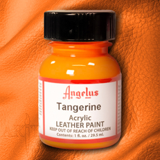 Краска по коже и ткани Angelus Leather 29,5 мл цвет 265 Tangerine