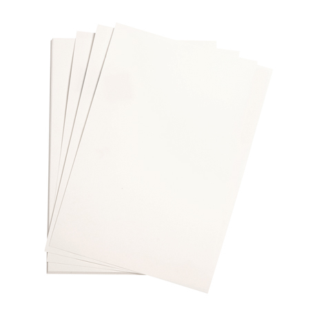 Цветная бумага 50*65 см, Clairefontaine "Etival color", 160г/м2, белый, легкое зерно, 30% хлопка