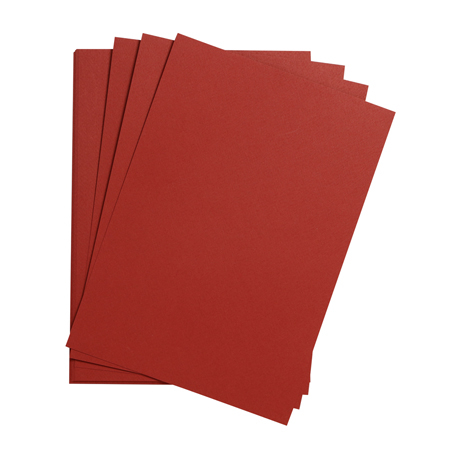 Цветная бумага 50*65 см, Clairefontaine "Etival color", 160г/м2, бургундия, легкое зерно, 30% хлопка
