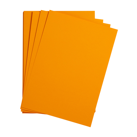 Цветная бумага 50*65 см, Clairefontaine "Etival color", 160г/м2, желтое солнце, легкое зерно, 30% хлопка