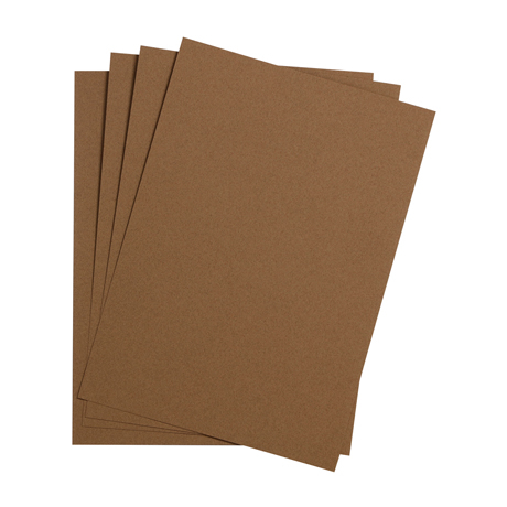 Цветная бумага 50*65 см, Clairefontaine "Etival color", 160г/м2, каштановый, легкое зерно, 30% хлопка