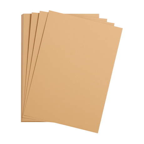 Цветная бумага 50*65 см, Clairefontaine "Etival color", 160г/м2, кэмел, легкое зерно, 30% хлопка