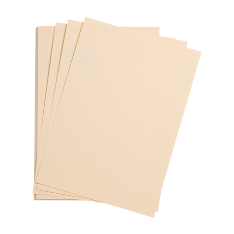 Цветная бумага 50*65 см, Clairefontaine "Etival color", 160г/м2, лимонный, легкое зерно, 30% хлопка
