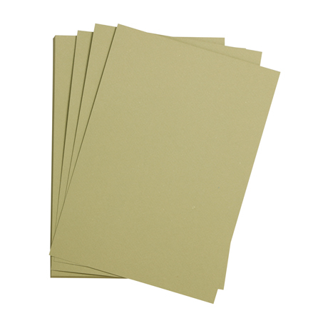 Цветная бумага 50*65 см, Clairefontaine "Etival color", 160г/м2, миндально-зеленый, легкое зерно, 30% хлопка