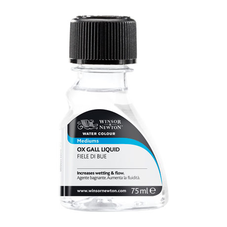 Разбавитель для акварели Winsor&Newton жидкая бычья желчь 75 мл