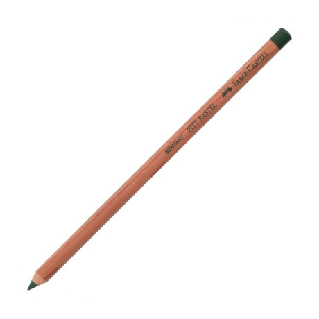 Пастельный карандаш Faber-Castell "Pitt Pastel" цвет 174 хром зеленый непрозрачный