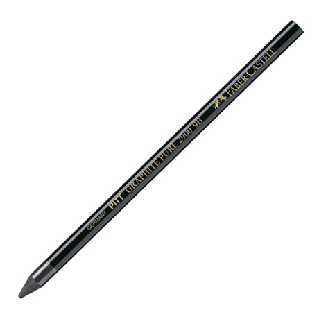 Графит натуральный в форме карандаша Faber-Castell "Pitt Graphite Pure" 9B