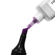 Заправка Finecolour Refill 123 темно-фиолетовый V123